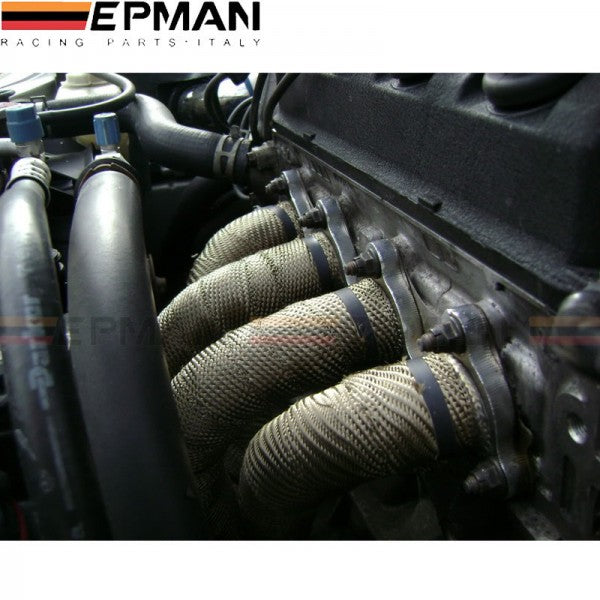 10m Exhaust Heat Wrap - Titanium