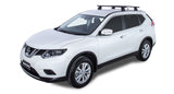 RHINO RACK VORTEX 2500 BLACK 2 BAR FMP ROOF RACKS - NISSAN X-TRAIL