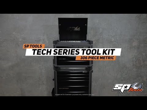 SP TOOLS TECH SERIES METRIC 306PCE