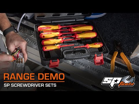 SP TOOLS PREMIUM SCREWDRIVER SET - 12PC
