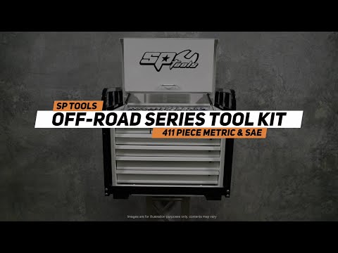 SP Tools Field Service Tool Kit - 411pc - Metric/SAE
