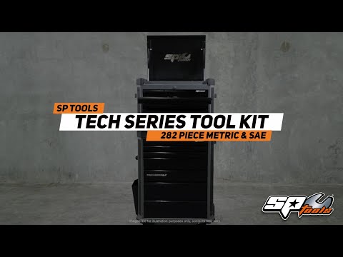 SP TOOLS TOOL KIT 282PC METRIC-SAE IN D
