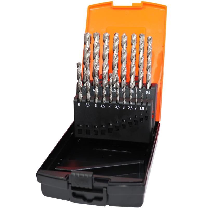 SP TOOLS DRILL BIT SET - HSS METRIC - 19PC