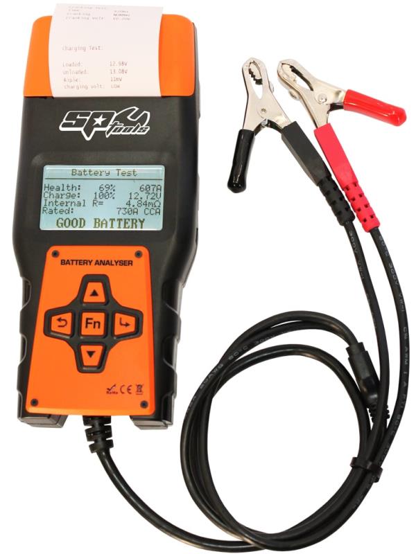 SP TOOLS PREMIUM BATTERY ANALYSER WITH BUILT-IN PRINTER - 12V