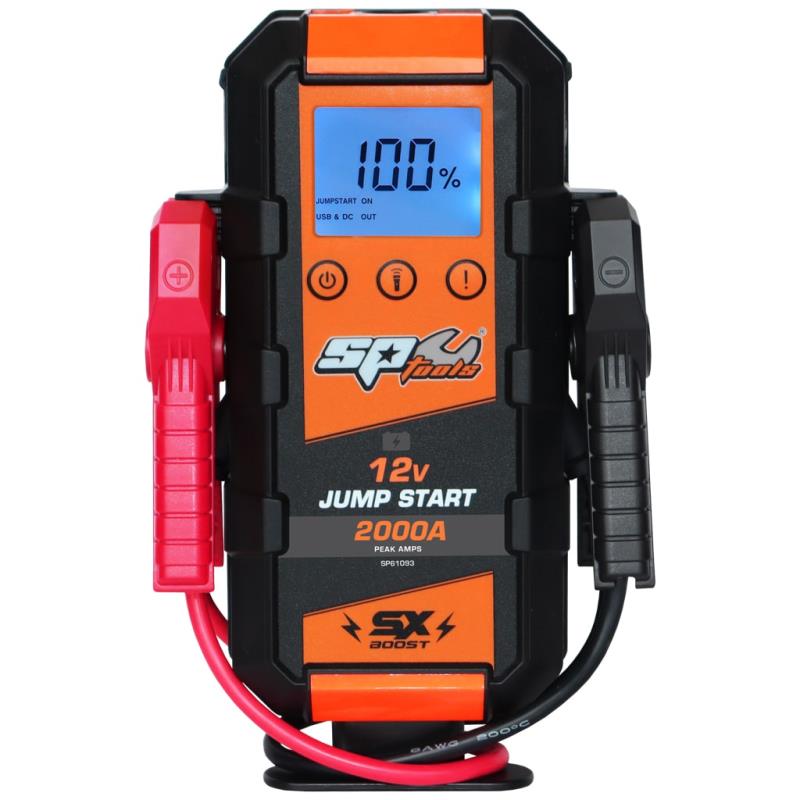 SP TOOLS JUMP STARTER / POWER BANK - 2000A - 12V - SX BOOST