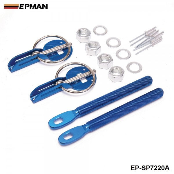 Alloy Bonnet Pins - Blue