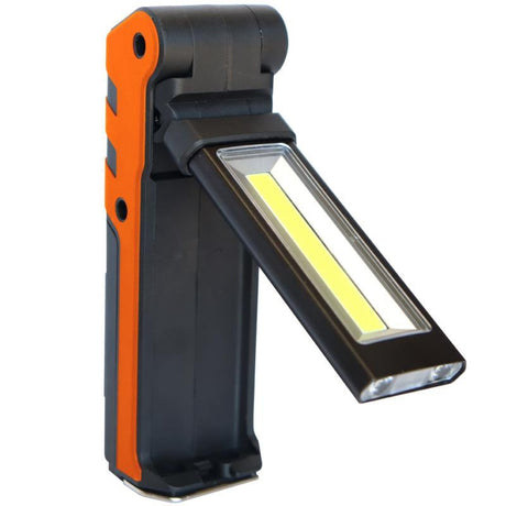 SP TOOLS WORK LIGHT/TORCH - COB LED - SLIMLINE 270DEG DUAL FOLD