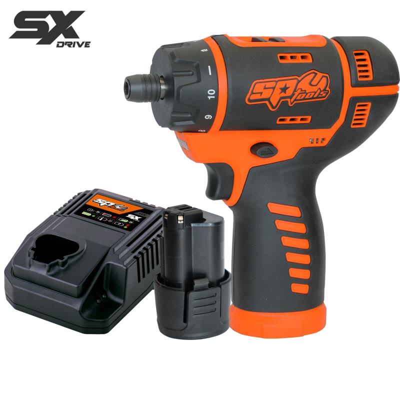 SP TOOLS 12V 2 SPEED SCREWDRIVER - 2.5AH - SX DRIVE