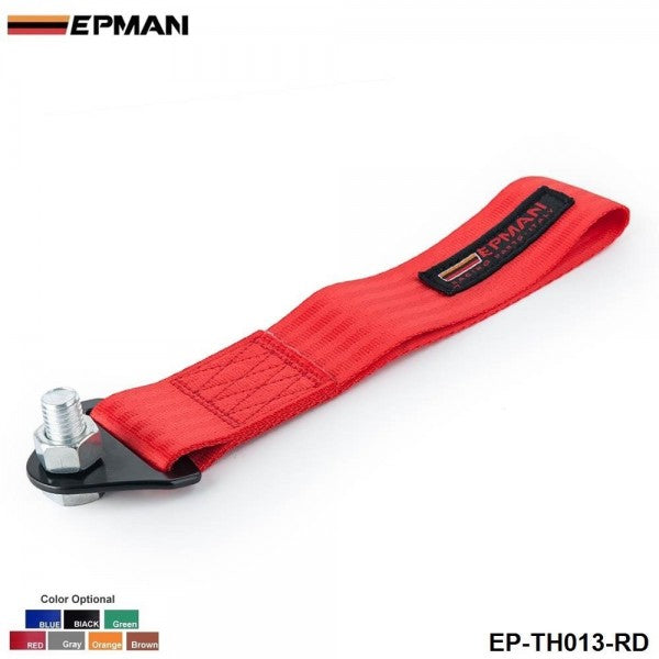 EPMAN Racing Tow Strap - Red