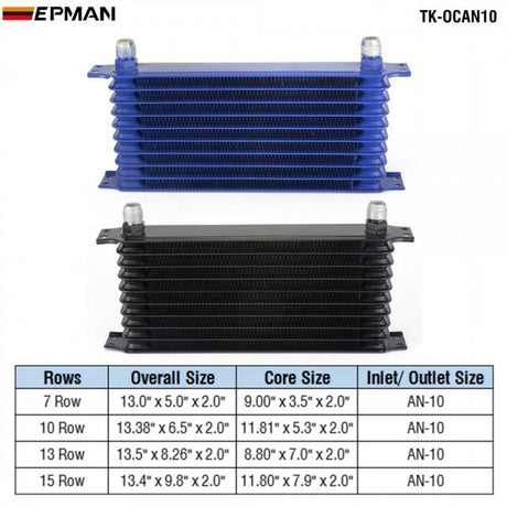 13 Row Oil Cooler